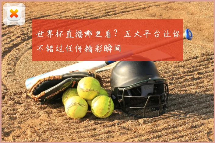 世界杯直播哪里看?五大平台让你不错过任何精彩瞬间